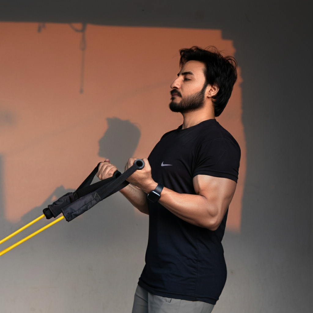 Home Gym Kit with Belt 145 kg Power